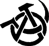 Comunismo Libertario,libertario,comunismo,Anarquismo,Anarquistas,Anarquista, De lo que ocurre cuando no se tiene pajolera idea. De un tiempo a ésta parte se ven, principalmente por internet, una serie de símbolos asociados al comunismo libertario producto de la ignorancia de algunos militantes, tales símbolos combinan la A circulada propia del movimiento anarquista con la hoz y el martillo del bolchevismo, lo cual solo puede proceder del desconocimiento tanto del comunismo libertario, como del marxismo. Un muestrario de los símbolos: Imagen Imagen Éstos símbolos no corresponden al comunismo libertario (o anarcocomunismo), veamos por qué. 1-El Comunismo Libertario tiene como padre al poco conocido anarquista italiano Carlo Cafiero (1846-1892). En su obra Anarquía y Comunismo, escrita en 1880, realiza una revisión al colectivismo de Bakunin, alegando que la teoría del valor-trabajo (Se obtiene de la sociedad la parte proporcional a lo que se ha producido, con lo cual, los medios de producción son colectivos, pero lo producido es individual) produciría una sociedad desigual, con distinciones de clase (Entre habilidosos y torpes), algo indeseable para el anarquismo. Más tarde Piotr Kropotkin (1842-1921) conoció a Cafierto y maduró sus ideas. Publicando en 1892 La conquista del pan, obra clave que definiría el comunismo libertario, mostrando una sociedad basada en el principio de Necesidad (Lo producido se distribuye según la necesidad, siendo pues comunales tanto los medios de producción como los propios productos, con lo que se logra una sociedad totalmente igualitaria). El comunismo libertario se opone a la dictadura del proletariado propia del Marxismo como punto para llegar a la sociedad igualitaria, al igual que el resto del movimiento anarquista. Es pues el comunismo libertario una rama del anarquismo, producto del pensamiento de anarquistas, y no una síntesis con la teoría marxista. De hecho, no incorpora nada de la teoría marxista, ya que ésta defiende el valor-trabajo y la existencia del dinero en las primeras fases del socialismo, algo que no es compartido con los comunistas libertarios. 2-El símbolo de la A circulada no fue utilizada por el movimiento anarquista hasta finales de la década de 1960. El símbolo de la hoz y el martillo empezó a ser utilizado por los bolcheviques (marxistas) rusos en 1917, simbolizando que la revolución unía a campesinos y obreros. Ambos símbolos son pues muy posteriores al nacimiento del comunismo libertario. Los símbolos que encontramos más arriba son producto de gente que, desconociendo los orígenes del comunismo libertario, pensando que se trataba de la síntesis de anarquismo y marxismo, han decidido crear un símbolo que representa una idea errónea. 3-El nombre de comunismo libertario no proviene de la síntesis, sino de la oposición, siendo denominado a menudo el marxismo por los anarquistas como “Comunismo Autoritario”. 4-Tampoco es la síntesis de comunismo y anarquismo la teoría conocida como Maxismo Libertario, ya que ésta teoría defiende la dictadura del proletariado, eso sí, dando menos importancia al partido y más a colectivos y consejos obreros, formando estructuras más libertarias(pero no antitautoritarias, como en el caso del anarquismo). Es por tanto el marxismo libertario una rama del marxismo que tampoco tiene nada que ver con el anarquismo. De todo ésto se deduce que los símbolos antes visto son frutos del error y la ignorancia en cuanto a la teoría que se dice defender, o al menos, en cuanto al conocimiento sobre la historia de dicha teoría. Hay que evitar sacar las cosas de tiesto de ésta manera. El Comunismo Libertario no tiene símbolos propios, si bien suele utilizar los símbolos clásicos del anarquismo (La bandera negra, la A circulada, la estrella negra), o del anarcosindicalismo (La iconografía rojinegra)., Comunismo Libertario,libertario,comunismo,Anarquismo,Anarquistas,Anarquista, De lo que ocurre cuando no se tiene pajolera idea. De un tiempo a ésta parte se ven, principalmente por internet, una serie de símbolos asociados al comunismo libertario producto de la ignorancia de algunos militantes, tales símbolos combinan la A circulada propia del movimiento anarquista con la hoz y el martillo del bolchevismo, lo cual solo puede proceder del desconocimiento tanto del comunismo libertario, como del marxismo. Un muestrario de los símbolos: Imagen Imagen Éstos símbolos no corresponden al comunismo libertario (o anarcocomunismo), veamos por qué. 1-El Comunismo Libertario tiene como padre al poco conocido anarquista italiano Carlo Cafiero (1846-1892). En su obra Anarquía y Comunismo, escrita en 1880, realiza una revisión al colectivismo de Bakunin, alegando que la teoría del valor-trabajo (Se obtiene de la sociedad la parte proporcional a lo que se ha producido, con lo cual, los medios de producción son colectivos, pero lo producido es individual) produciría una sociedad desigual, con distinciones de clase (Entre habilidosos y torpes), algo indeseable para el anarquismo. Más tarde Piotr Kropotkin (1842-1921) conoció a Cafierto y maduró sus ideas. Publicando en 1892 La conquista del pan, obra clave que definiría el comunismo libertario, mostrando una sociedad basada en el principio de Necesidad (Lo producido se distribuye según la necesidad, siendo pues comunales tanto los medios de producción como los propios productos, con lo que se logra una sociedad totalmente igualitaria). El comunismo libertario se opone a la dictadura del proletariado propia del Marxismo como punto para llegar a la sociedad igualitaria, al igual que el resto del movimiento anarquista. Es pues el comunismo libertario una rama del anarquismo, producto del pensamiento de anarquistas, y no una síntesis con la teoría marxista. De hecho, no incorpora nada de la teoría marxista, ya que ésta defiende el valor-trabajo y la existencia del dinero en las primeras fases del socialismo, algo que no es compartido con los comunistas libertarios. 2-El símbolo de la A circulada no fue utilizada por el movimiento anarquista hasta finales de la década de 1960. El símbolo de la hoz y el martillo empezó a ser utilizado por los bolcheviques (marxistas) rusos en 1917, simbolizando que la revolución unía a campesinos y obreros. Ambos símbolos son pues muy posteriores al nacimiento del comunismo libertario. Los símbolos que encontramos más arriba son producto de gente que, desconociendo los orígenes del comunismo libertario, pensando que se trataba de la síntesis de anarquismo y marxismo, han decidido crear un símbolo que representa una idea errónea. 3-El nombre de comunismo libertario no proviene de la síntesis, sino de la oposición, siendo denominado a menudo el marxismo por los anarquistas como “Comunismo Autoritario”. 4-Tampoco es la síntesis de comunismo y anarquismo la teoría conocida como Maxismo Libertario, ya que ésta teoría defiende la dictadura del proletariado, eso sí, dando menos importancia al partido y más a colectivos y consejos obreros, formando estructuras más libertarias(pero no antitautoritarias, como en el caso del anarquismo). Es por tanto el marxismo libertario una rama del marxismo que tampoco tiene nada que ver con el anarquismo. De todo ésto se deduce que los símbolos antes visto son frutos del error y la ignorancia en cuanto a la teoría que se dice defender, o al menos, en cuanto al conocimiento sobre la historia de dicha teoría. Hay que evitar sacar las cosas de tiesto de ésta manera. El Comunismo Libertario no tiene símbolos propios, si bien suele utilizar los símbolos clásicos del anarquismo (La bandera negra, la A circulada, la estrella negra), o del anarcosindicalismo (La iconografía rojinegra).,Imagen